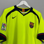 Shop 2005/06 BARCELONA MESSI #19 AWAY SHIRT (L) NIKE, classic football shirts, vintage football shirts & retro soccer jerseys at Cult Kits
