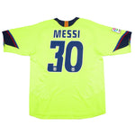 Buy 2005/06 Barcelona Messi 30 Away Shirt (L) Nike ~ Free worldwide shipping ~ Authentic Vintage Football Shirts from Cult Kits