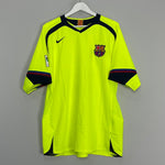 Shop 2005/06 BARCELONA MESSI #30 AWAY SHIRT (XL) NIKE, classic football shirts, vintage football shirts & retro soccer jerseys at Cult Kits