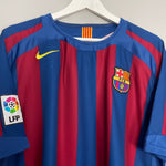 Shop 2005/06 BARCELONA MESSI #30 HOME SHIRT (L) NIKE, classic football shirts, vintage football shirts & retro soccer jerseys at Cult Kits