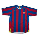 Buy 2005/06 Barcelona Messi 30 Home Shirt (M) Nike ~ Free worldwide shipping ~ Authentic Vintage Football Shirts from Cult Kits