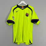 Shop 2005/06 BARCELONA RONALDINHO #10 AWAY SHIRT (L) NIKE, classic football shirts, vintage football shirts & retro soccer jerseys at Cult Kits