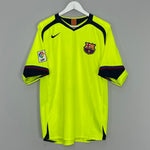 Shop 2005/06 BARCELONA RONALDINHO #10 AWAY SHIRT (L) NIKE, classic football shirts, vintage football shirts & retro soccer jerseys at Cult Kits