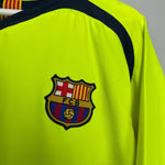 Shop 2005/06 BARCELONA RONALDINHO #10 C/L AWAY SHIRT (L) NIKE, classic football shirts, vintage football shirts & retro soccer jerseys at Cult Kits
