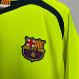 Shop 2005/06 BARCELONA RONALDINHO #10 C/L AWAY SHIRT (L) NIKE, classic football shirts, vintage football shirts & retro soccer jerseys at Cult Kits