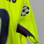 Shop 2005/06 BARCELONA RONALDINHO #10 C/L AWAY SHIRT (L) NIKE, classic football shirts, vintage football shirts & retro soccer jerseys at Cult Kits