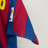 Shop 2005/06 BARCELONA RONALDINHO #10 HOME SHIRT (M) NIKE, classic football shirts, vintage football shirts & retro soccer jerseys at Cult Kits