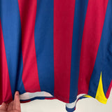 Shop 2005/06 BARCELONA RONALDINHO #10 HOME SHIRT (XL) NIKE, classic football shirts, vintage football shirts & retro soccer jerseys at Cult Kits