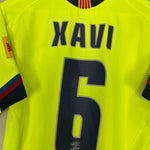 Shop 2005/06 BARCELONA XAVI #6 AWAY SHIRT (S) NIKE, classic football shirts, vintage football shirts & retro soccer jerseys at Cult Kits
