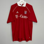 Shop 2005/06 BAYERN MUNICH MAKAAY #10 HOME SHIRT (L) ADIDAS, classic football shirts, vintage football shirts & retro soccer jerseys at Cult Kits