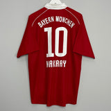 Shop 2005/06 BAYERN MUNICH MAKAAY #10 HOME SHIRT (L) ADIDAS, classic football shirts, vintage football shirts & retro soccer jerseys at Cult Kits