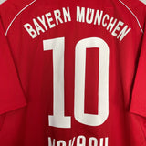 Shop 2005/06 BAYERN MUNICH MAKAAY #10 HOME SHIRT (L) ADIDAS, classic football shirts, vintage football shirts & retro soccer jerseys at Cult Kits