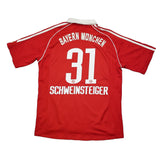 Buy 2005/06 Bayern Munich Schweinsteiger 31 Home Shirt (L) Adidas ~ Free worldwide shipping ~ Authentic Vintage Football Shirts from Cult Kits