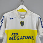 Shop 2005/06 BOCA JUNIORS AWAY SHIRT (S) NIKE, classic football shirts, vintage football shirts & retro soccer jerseys at Cult Kits