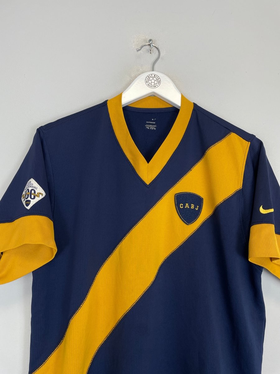 2005/06 BOCA JUNIORS CENTENARY SHIRT (M) NIKE - Cult Kits - Medium - Buy Vintage Football Shirts, Authentic Retro Football Shirts For Sale, Classic Football Shirts & Soccer Jersey