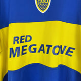 Shop 2005/06 BOCA JUNIORS HOME SHIRT (L) NIKE, classic football shirts, vintage football shirts & retro soccer jerseys at Cult Kits