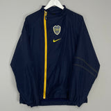 Shop 2005/06 BOCA JUNIORS TRACK JACKET (M) NIKE, classic football shirts, vintage football shirts & retro soccer jerseys at Cult Kits