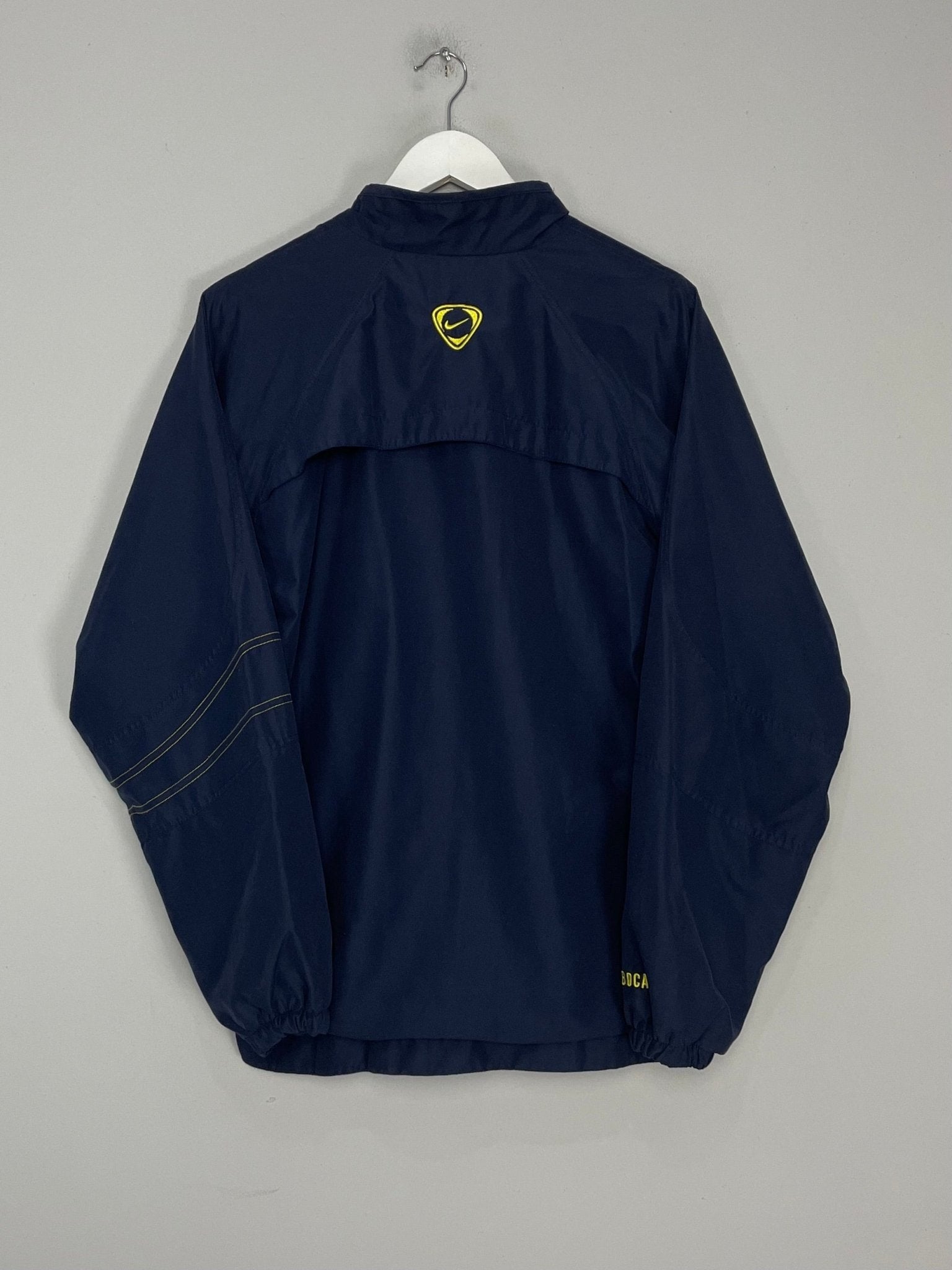 Shop 2005/06 BOCA JUNIORS TRACK JACKET (M) NIKE, classic football shirts, vintage football shirts & retro soccer jerseys at Cult Kits