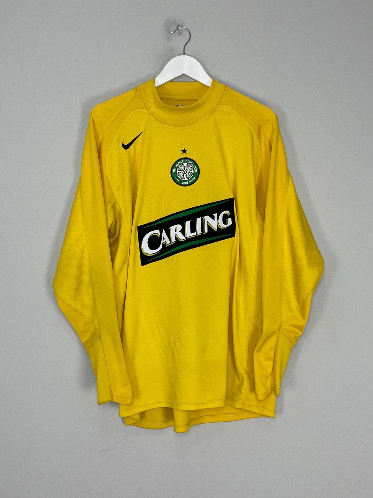 Shop 2005/06 CELTIC GK SHIRT (XL) NIKE, classic football shirts, vintage football shirts & retro soccer jerseys at Cult Kits