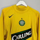 Shop 2005/06 CELTIC GK SHIRT (XL) NIKE, classic football shirts, vintage football shirts & retro soccer jerseys at Cult Kits