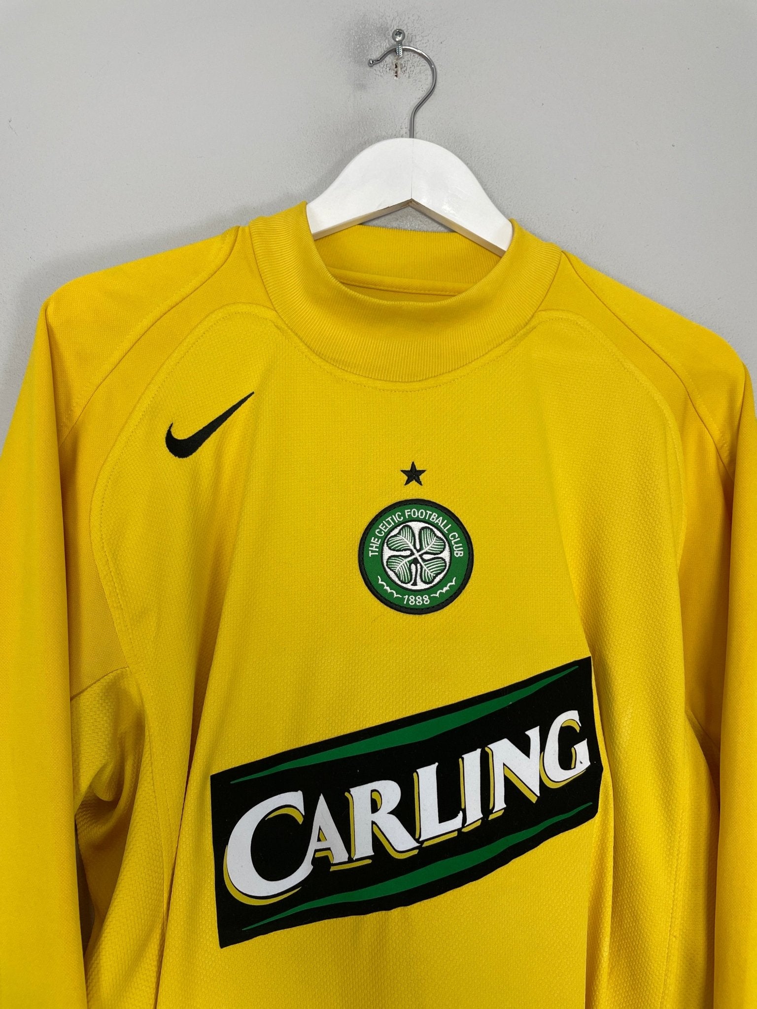 Shop 2005/06 CELTIC GK SHIRT (XL) NIKE, classic football shirts, vintage football shirts & retro soccer jerseys at Cult Kits
