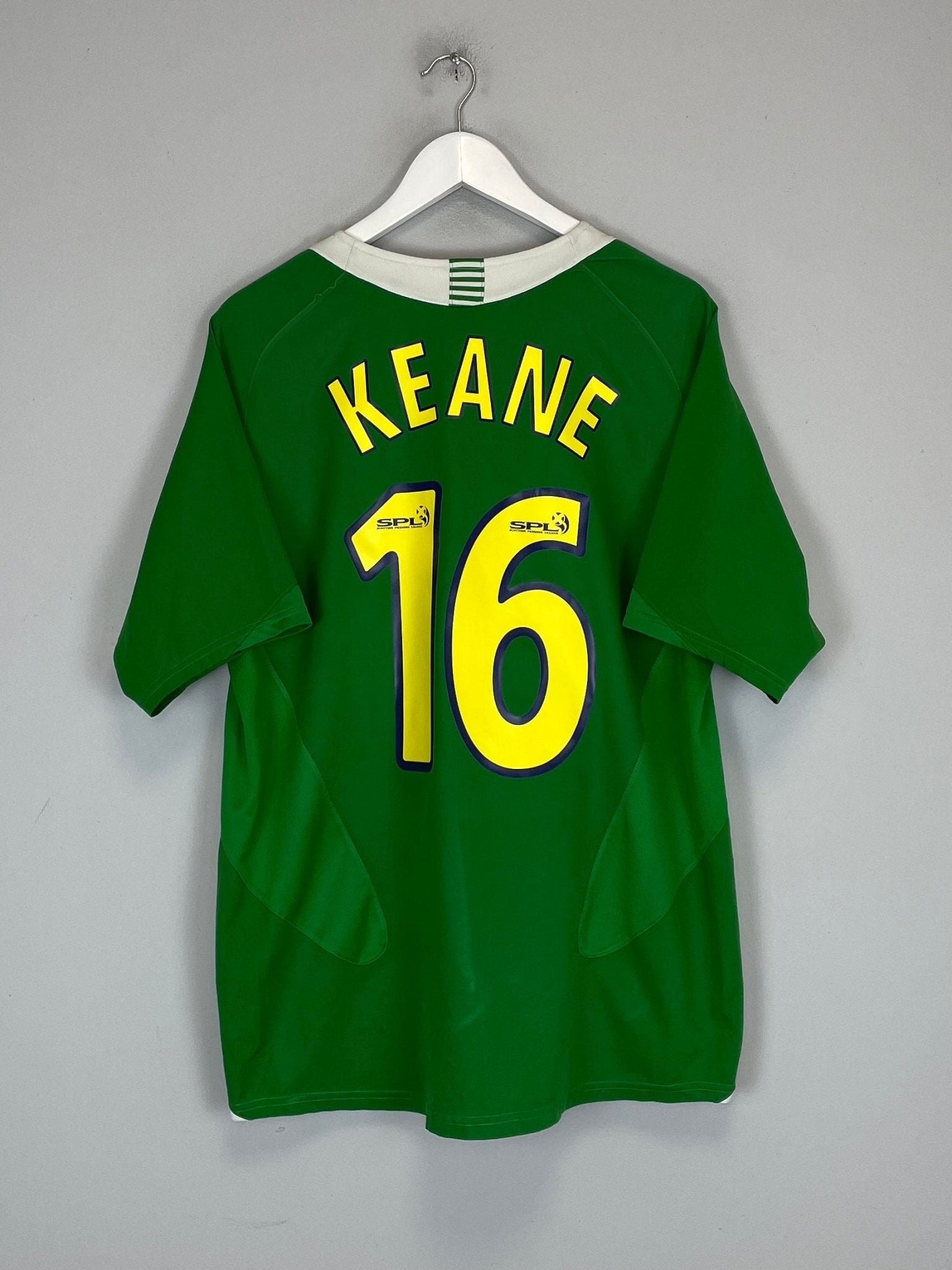 Shop 2005/06 CELTIC KEANE #16 AWAY SHIRT (M) NIKE, classic football shirts, vintage football shirts & retro soccer jerseys at Cult Kits