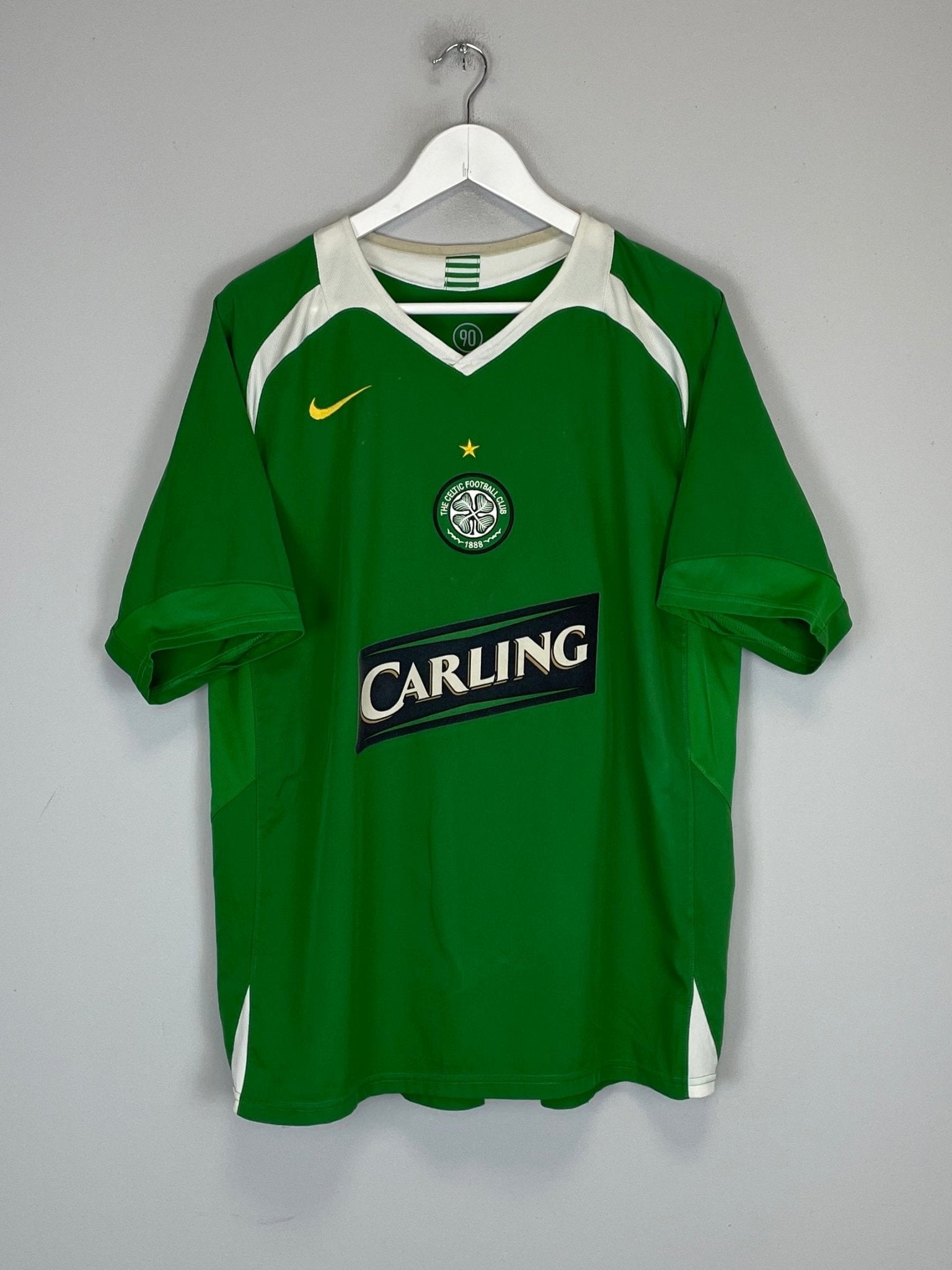 Shop 2005/06 CELTIC KEANE #16 AWAY SHIRT (M) NIKE, classic football shirts, vintage football shirts & retro soccer jerseys at Cult Kits