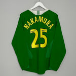 Shop 2005/06 CELTIC NAKAMURA #25 L/S HOME SHIRT (S/M) NIKE, classic football shirts, vintage football shirts & retro soccer jerseys at Cult Kits
