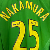Shop 2005/06 CELTIC NAKAMURA #25 L/S HOME SHIRT (S/M) NIKE, classic football shirts, vintage football shirts & retro soccer jerseys at Cult Kits