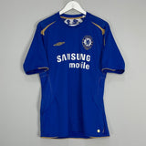Shop 2005/06 CHELSEA CHAMPIONS #05 HOME SHIRT (L) UMBRO, classic football shirts, vintage football shirts & retro soccer jerseys at Cult Kits