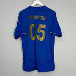 Shop 2005/06 CHELSEA CHAMPIONS #05 HOME SHIRT (L) UMBRO, classic football shirts, vintage football shirts & retro soccer jerseys at Cult Kits
