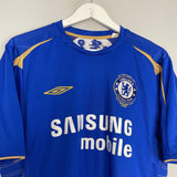 Shop 2005/06 CHELSEA CHAMPIONS #05 HOME SHIRT (L) UMBRO, classic football shirts, vintage football shirts & retro soccer jerseys at Cult Kits