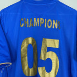 Shop 2005/06 CHELSEA CHAMPIONS #05 HOME SHIRT (L) UMBRO, classic football shirts, vintage football shirts & retro soccer jerseys at Cult Kits