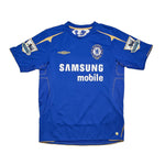Buy 2005/06 Chelsea Drogba 15 Home Shirt (M) Umbro ~ Free worldwide shipping ~ Authentic Vintage Football Shirts from Cult Kits
