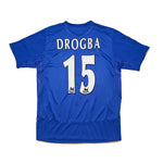 Buy 2005/06 Chelsea Drogba 15 Home Shirt (M) Umbro ~ Free worldwide shipping ~ Authentic Vintage Football Shirts from Cult Kits