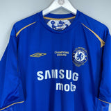 Shop 2005/06 CHELSEA LAMPARD #8 *CHAMPIONS* HOME SHIRT (XXXL) UMBRO, classic football shirts, vintage football shirts & retro soccer jerseys at Cult Kits
