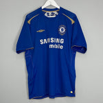 Shop 2005/06 CHELSEA LAMPARD #8 HOME SHIRT (XL) UMBRO, classic football shirts, vintage football shirts & retro soccer jerseys at Cult Kits