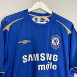 Shop 2005/06 CHELSEA LAMPARD #8 HOME SHIRT (XL) UMBRO, classic football shirts, vintage football shirts & retro soccer jerseys at Cult Kits