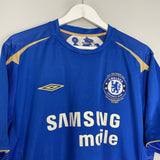 Shop 2005/06 CHELSEA LAMPARD #8 HOME SHIRT (XL) UMBRO, classic football shirts, vintage football shirts & retro soccer jerseys at Cult Kits