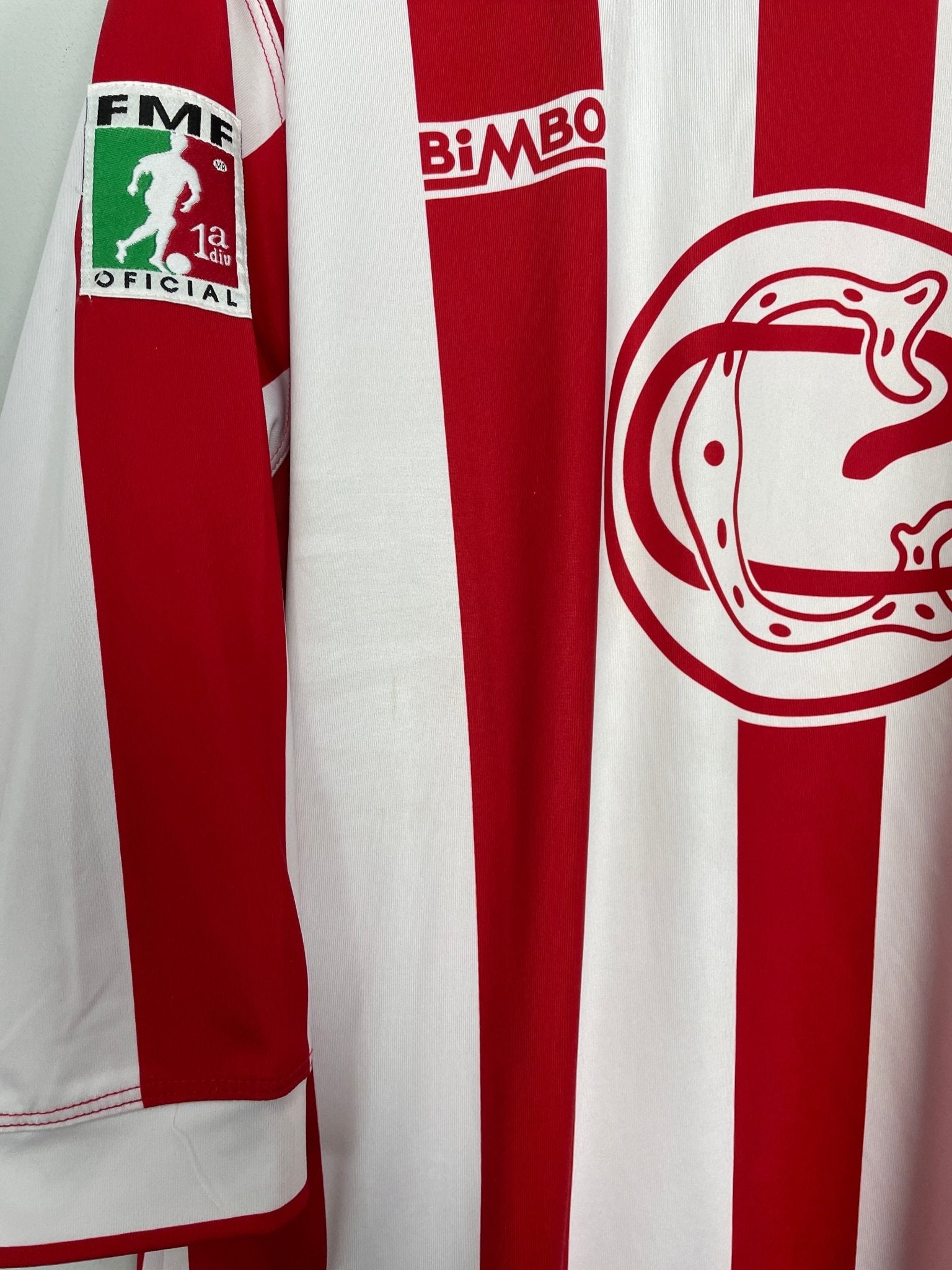 Shop 2005/06 CHIVAS GUADALAJARA *CENTENARY* HOME SHIRT (L) REEBOK, classic football shirts, vintage football shirts & retro soccer jerseys at Cult Kits