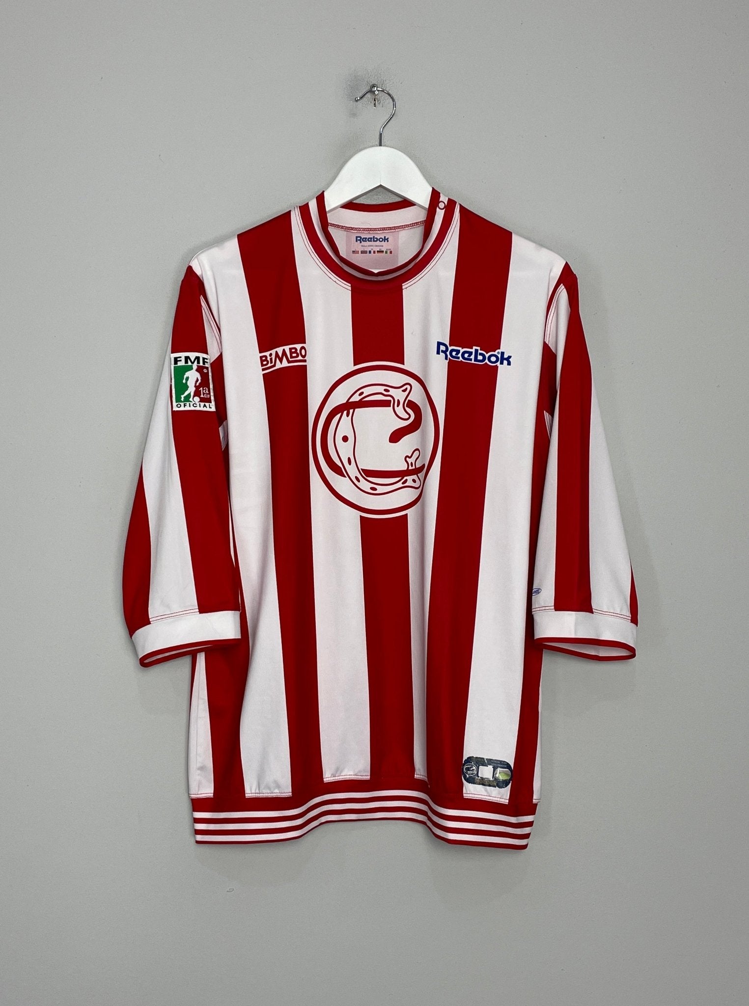 Shop 2005/06 CHIVAS GUADALAJARA *CENTENARY* HOME SHIRT (L) REEBOK, classic football shirts, vintage football shirts & retro soccer jerseys at Cult Kits