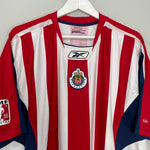 Shop 2005/06 CHIVAS GUADALAJARA HOME SHIRT (XXL) REEBOK, classic football shirts, vintage football shirts & retro soccer jerseys at Cult Kits