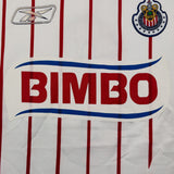 Buy 2005/06 Chivas Guadalajara O.Bravo 9 Away Shirt (L) Reebok ~ Free worldwide shipping available ~ Authentic Vintage Football Shirts from Cult Kits
