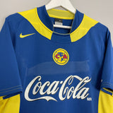 Shop 2005/06 CLUB AMERICA AWAY SHIRT (L) NIKE, classic football shirts, vintage football shirts & retro soccer jerseys at Cult Kits