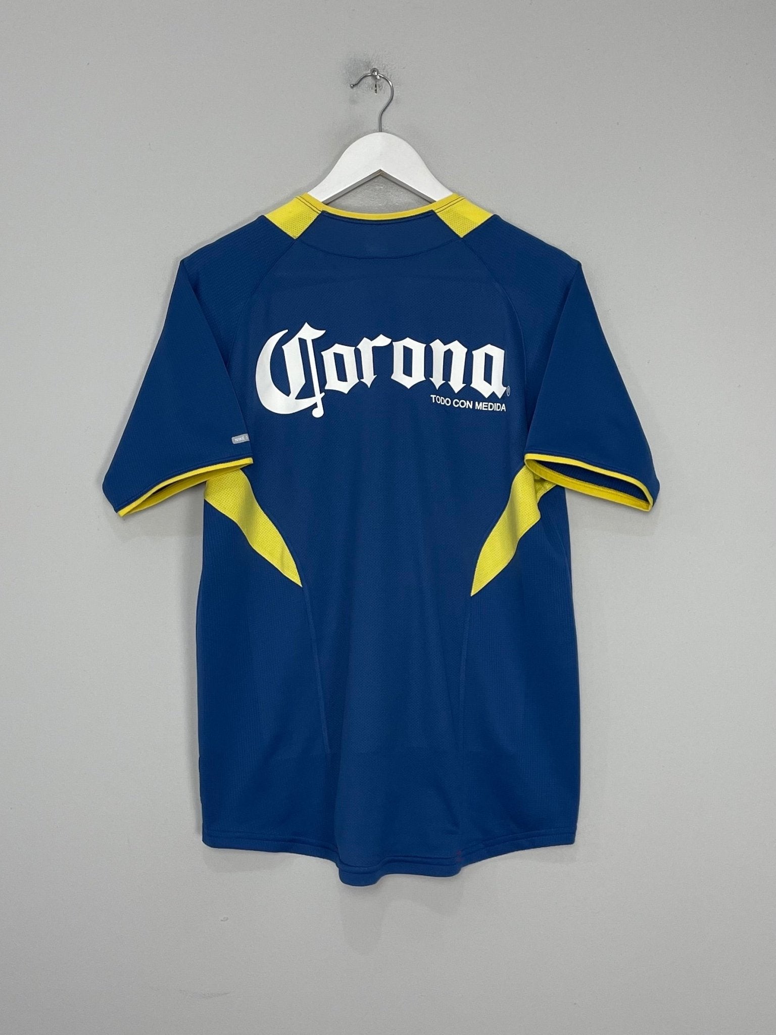 Shop 2005/06 CLUB AMERICA AWAY SHIRT (S) NIKE, classic football shirts, vintage football shirts & retro soccer jerseys at Cult Kits