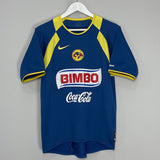 Shop 2005/06 CLUB AMERICA AWAY SHIRT (S) NIKE, classic football shirts, vintage football shirts & retro soccer jerseys at Cult Kits