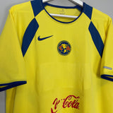 Shop 2005/06 CLUB AMERICA HOME SHIRT (L) NIKE, classic football shirts, vintage football shirts & retro soccer jerseys at Cult Kits