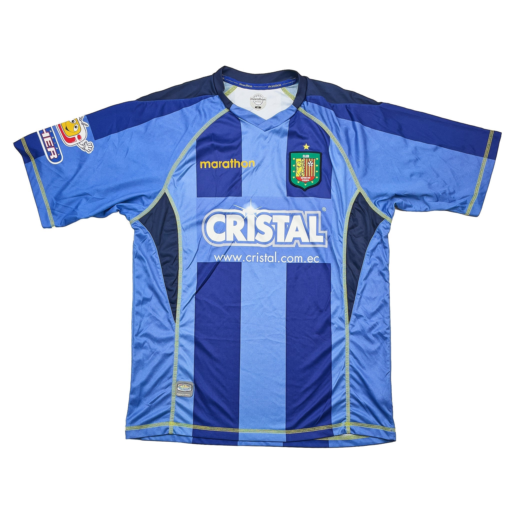 Buy 2005/06 Deportivo Cuenca Away Shirt (XL) Marathon ~ Free worldwide shipping available ~ Authentic Vintage Football Shirts from Cult Kits