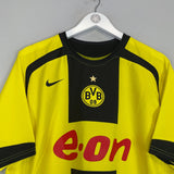 Shop 2005/06 DORTMUND KRUSHKA #22 HOME SHIRT (L) NIKE, classic football shirts, vintage football shirts & retro soccer jerseys at Cult Kits
