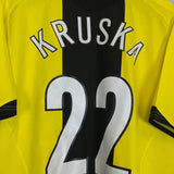 Shop 2005/06 DORTMUND KRUSHKA #22 HOME SHIRT (L) NIKE, classic football shirts, vintage football shirts & retro soccer jerseys at Cult Kits